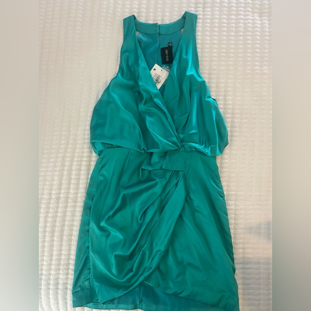 Satin Mini Dress